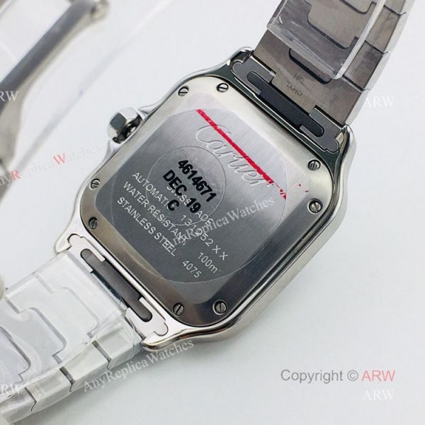 1:1 BV Factory Cartier Santos Cartier Watch Copy QuickSwitch Band 1:1 BV Factory Cartier Santos Cartier Watch Copy QuickSwitch Band