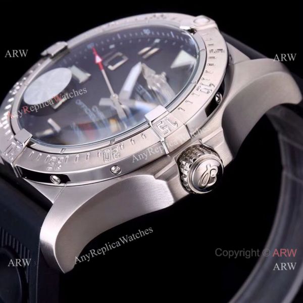 Breitling Avenger II Seawolf Black Dial Black Rubber Band Watch 44mm Breitling Avenger II Seawolf Black Dial Black Rubber Band Watch 44mm