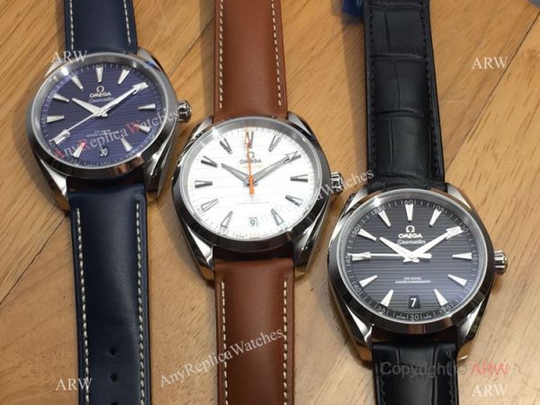 Swiss Grade Omega Seamaster Replica Watch SS Blue Dial New Model Swiss Grade Omega Seamaster Replica Watch SS Blue Dial New Model