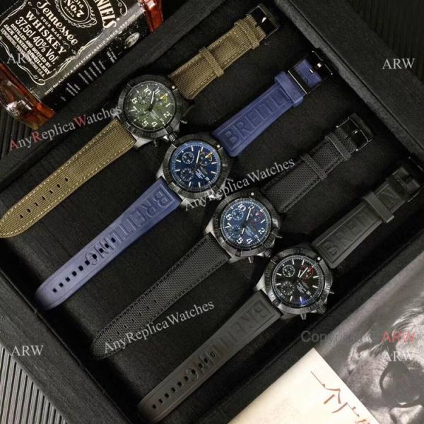 Copy Breitling Super Avenger II Watches Green Dial Black Case Copy Breitling Super Avenger II Watches Green Dial Black Case