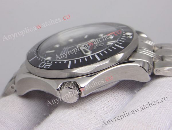 Omega Seamaster 300 Replica 007 50th Anniversary Watch Black Ceramic Bezel Omega Seamaster 300 Replica 007 50th Anniversary Watch Black Ceramic Bezel