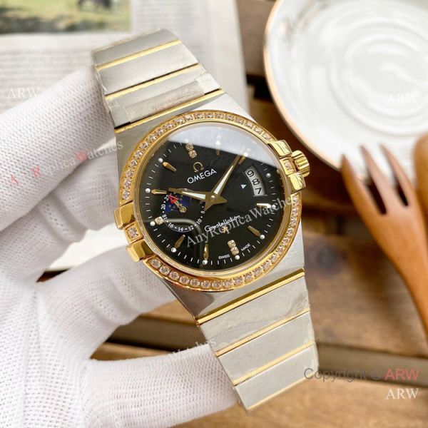 Copy Omega Constellation Moonphase Watch Stainless Steel 39mm Copy Omega Constellation Moonphase Watch Stainless Steel 39mm