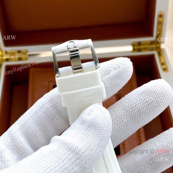 Copy Omega Seamaster 300m Limited Edition Watch White Rubber Strap Copy Omega Seamaster 300m Limited Edition Watch White Rubber Strap