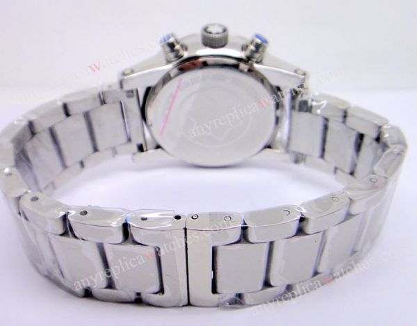 Clone Montblanc Flyback SS Black Face Chronograph Watch Clone Montblanc Flyback SS Black Face Chronograph Watch