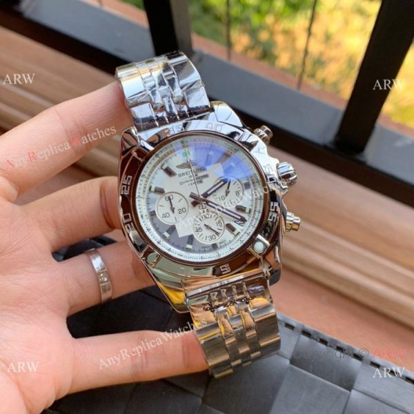 Best Quality Copy Breitling Chronomat 01 Watches Yellow Dial 43mm Best Quality Copy Breitling Chronomat 01 Watches Yellow Dial 43mm