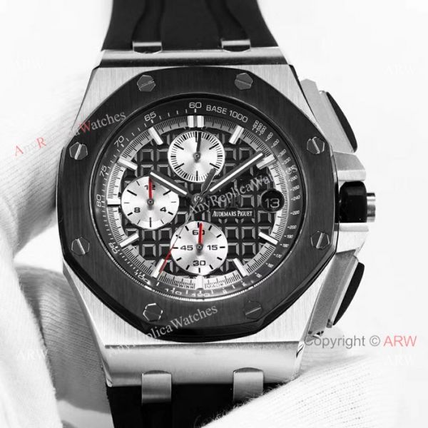 Solid Black AP Royal Oak Offshore 44mm Mens watch Audemars Piguet Knock off Wholesale Solid Black AP Royal Oak Offshore 44mm Mens watch Audemars Piguet Knock off Wholesale
