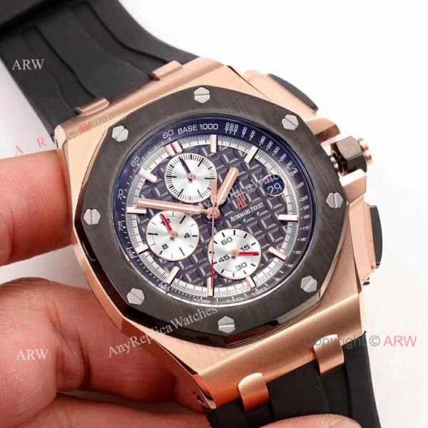 Japan Grade Audemars Piguet Royal Oak Offshore Replica watch Gray Structured Dial Japan Grade Audemars Piguet Royal Oak Offshore Replica watch Gray Structured Dial