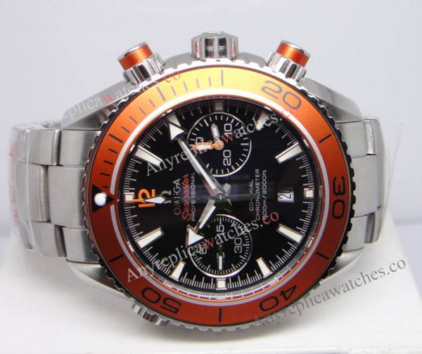 Omega Seamaster Planet Ocean 600m SS Orange Bezel / Caliber 9300 Movement Omega Seamaster Planet Ocean 600m SS Orange Bezel / Caliber 9300 Movement