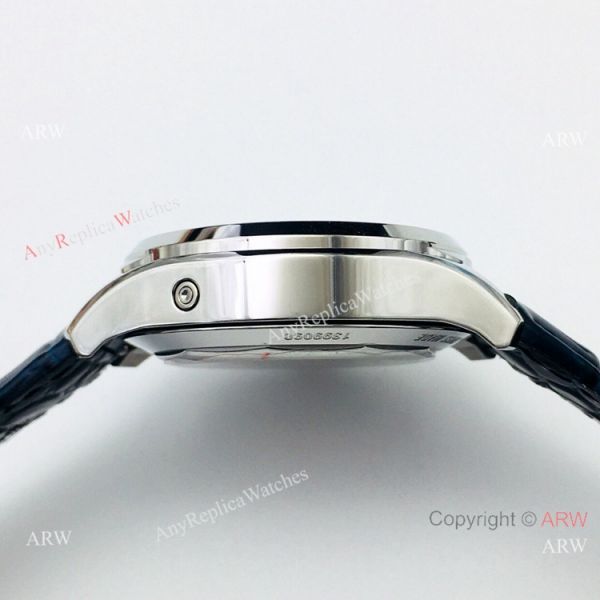 Grade 1A Copy Vacheron Constantin Fiftysix Watch Blue Dial Leather Strap Grade 1A Copy Vacheron Constantin Fiftysix Watch Blue Dial Leather Strap