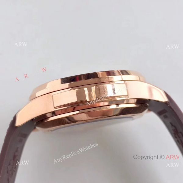 Copy Swiss Patek Philippe Aquanaut Travel Time Rose Gold Brown Watch Copy Swiss Patek Philippe Aquanaut Travel Time Rose Gold Brown Watch