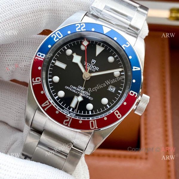 High Quality Replica Tudor Black Bay GMT Pepsi Bezel Watch Baselworld 2018 High Quality Replica Tudor Black Bay GMT Pepsi Bezel Watch Baselworld 2018