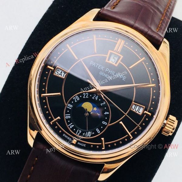 PPF Swiss Patek Philippe Annual Calendar Complications watch 41mm Size PPF Swiss Patek Philippe Annual Calendar Complications watch 41mm Size