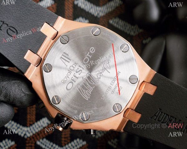 Replica Audemars Piguet Royal Oak Offshore Watch Rose Gold Iced Out Replica Audemars Piguet Royal Oak Offshore Watch Rose Gold Iced Out