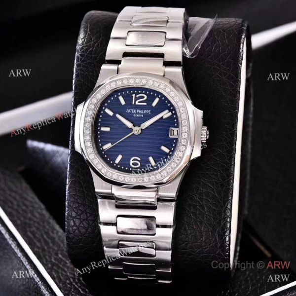 Best Copy Nautilus Patek Philippe Gray Face Watch Ladies Swiss Quality Best Copy Nautilus Patek Philippe Gray Face Watch Ladies Swiss Quality