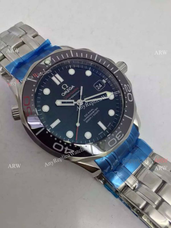 The 50th Anniversary Omega Replica Watches James Bond Black Dial The 50th Anniversary Omega Replica Watches James Bond Black Dial