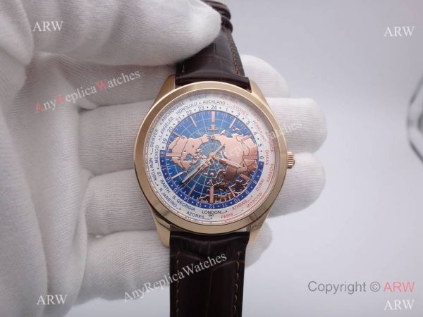 Swiss Replica Jaeger-LeCoultre Geophysic Universal Time Watch Rose gold Swiss Replica Jaeger-LeCoultre Geophysic Universal Time Watch Rose gold