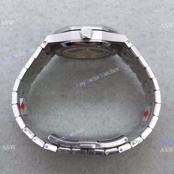 Swiss 3120 Replica Audemars Piguet Royal Oak SS Black Swiss 3120 Replica Audemars Piguet Royal Oak SS Black