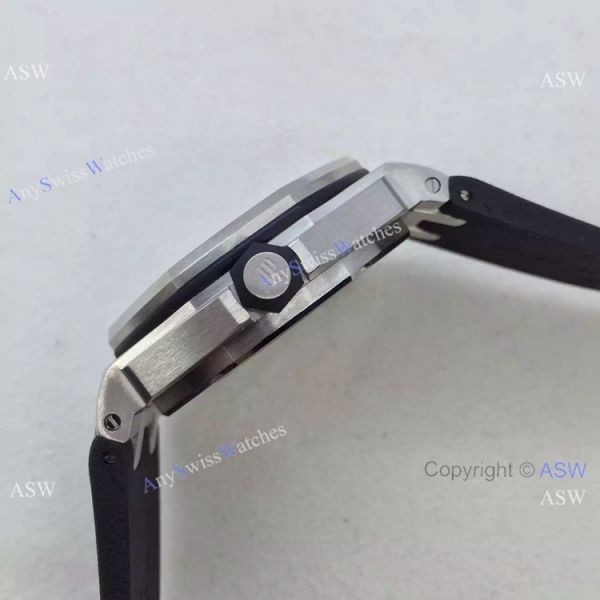 Swiss AAA Replica Audemars Piguet Royal Oak Diver 15710 Black Rubber Strap Swiss AAA Replica Audemars Piguet Royal Oak Diver 15710 Black Rubber Strap