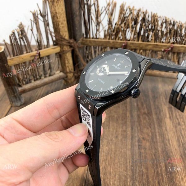Copy Hublot Classic Fusion Black Case Automatic Watches 42mm Copy Hublot Classic Fusion Black Case Automatic Watches 42mm