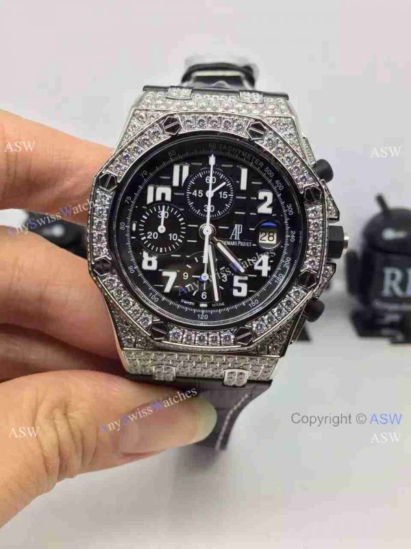 Replica Swiss Audemars Piguet Watch Diamond case Replica Swiss Audemars Piguet Watch Diamond case