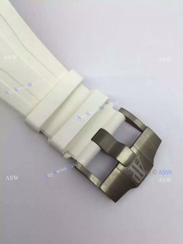 Copy Swiss Audemars Piguet The carbon fiber White Ceramic White Rubber Watch Copy Swiss Audemars Piguet The carbon fiber White Ceramic White Rubber Watch