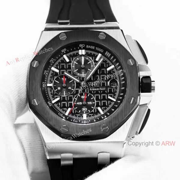Royal Oak Offshore Audemars Piguet Knock off Watch Rubber Strap Black Dial Royal Oak Offshore Audemars Piguet Knock off Watch Rubber Strap Black Dial