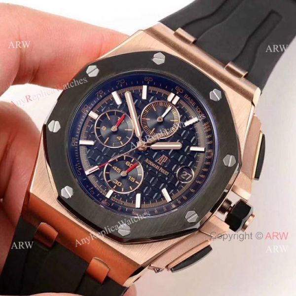 Replicas Audemars Piguet Royal Oak Offshore 44mm Watch Dark Blue Face Replicas Audemars Piguet Royal Oak Offshore 44mm Watch Dark Blue Face