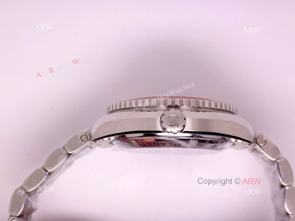 Swiss Replica Omega Seamaster Co-Axial Watch SS Orange Swiss Replica Omega Seamaster Co-Axial Watch SS Orange