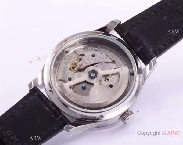 Fake IWC Schaffhausen Mens Watch SS Black Face 43mm Low Price Fake IWC Schaffhausen Mens Watch SS Black Face 43mm Low Price