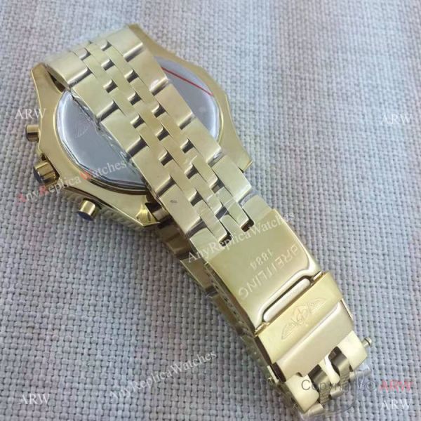 Replica Breitling Bentley Motors White Dial Yellow Gold AAA Quality Replica Breitling Bentley Motors White Dial Yellow Gold AAA Quality