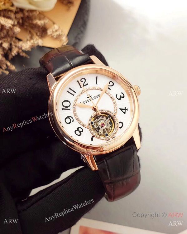 New Replica Jaeger-LeCoultre Tourbillon 33mm Watches SS White MOP Dial New Replica Jaeger-LeCoultre Tourbillon 33mm Watches SS White MOP Dial