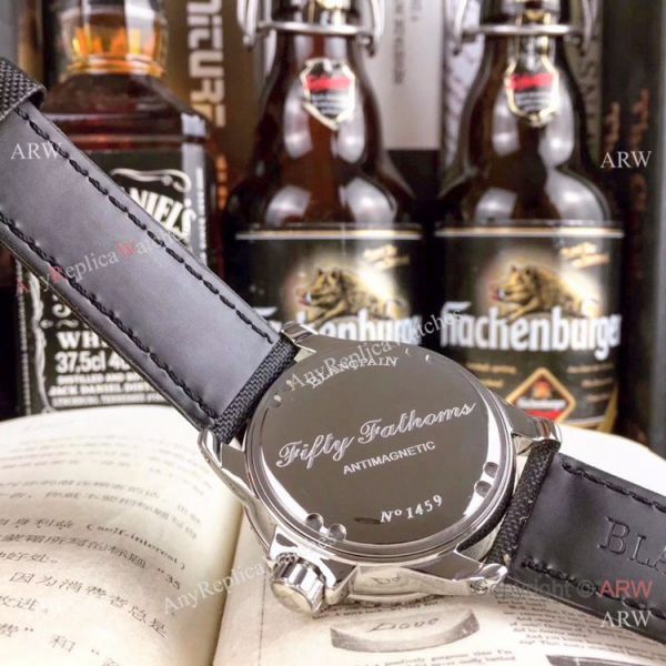 Best Replica Blancpain Womens Watch White MOP Dial Black Leather Bracelet Best Replica Blancpain Womens Watch White MOP Dial Black Leather Bracelet