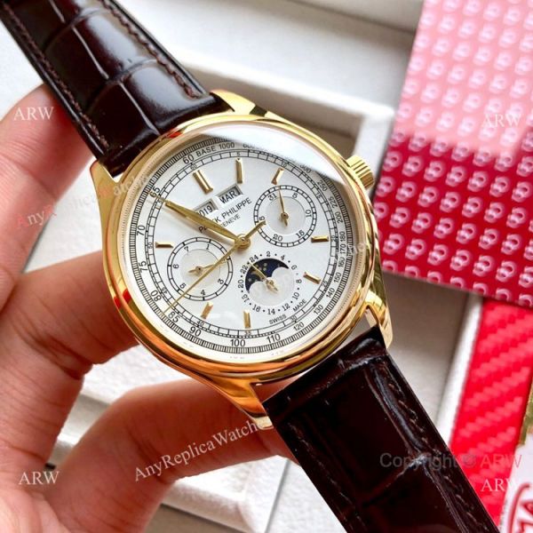 Swiss Copy Patek Philippe Base 1000 Rose Gold Watches with Moonphase Swiss Copy Patek Philippe Base 1000 Rose Gold Watches with Moonphase