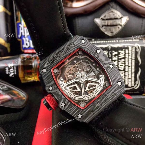 Swiss Quality Richard Mille RM50-03 McLaren F1 Carbon Watch Green Leather Strap Swiss Quality Richard Mille RM50-03 McLaren F1 Carbon Watch Green Leather Strap