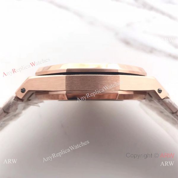 JF Factory Newest Audemars Piguet Watches For Sale Royal Oak Frosted Gold w White Dial JF Factory Newest Audemars Piguet Watches For Sale Royal Oak Frosted Gold w White Dial