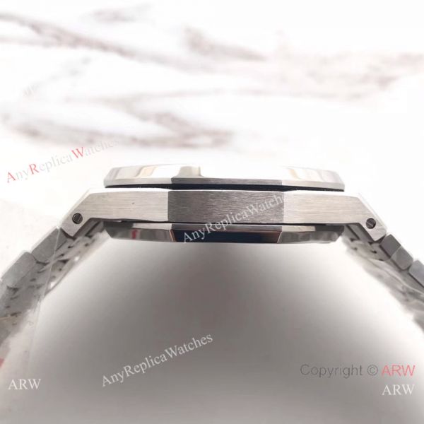 JF Factory Audemars Piguet Royal Oak Watch Replica Frosted Black Dial JF Factory Audemars Piguet Royal Oak Watch Replica Frosted Black Dial