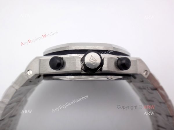 Audemars Piguet Replica Watch Black Chronograph Stainless Steel Audemars Piguet Replica Watch Black Chronograph Stainless Steel