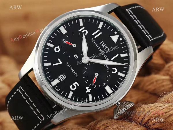 NEW IWC Schaffhausen Portugieser Men Watch SS Brown Leather 44mm NEW IWC Schaffhausen Portugieser Men Watch SS Brown Leather 44mm