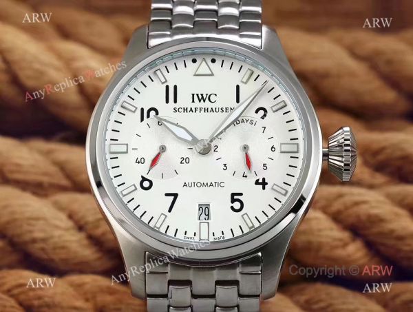 NEW IWC Schaffhausen Portugieser Replica Watch Stainless Steel White Dial 44mm NEW IWC Schaffhausen Portugieser Replica Watch Stainless Steel White Dial 44mm