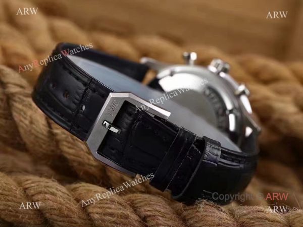 Newest Fake IWC Portugieser Rattrapante IW371215 SS Blue Markers Watch 41mm Newest Fake IWC Portugieser Rattrapante IW371215 SS Blue Markers Watch 41mm