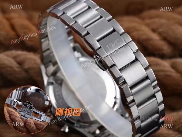 Replica IWC Portuguese Black Face Stainless Steel Black Watch 41mm IW371215 Replica IWC Portuguese Black Face Stainless Steel Black Watch 41mm IW371215