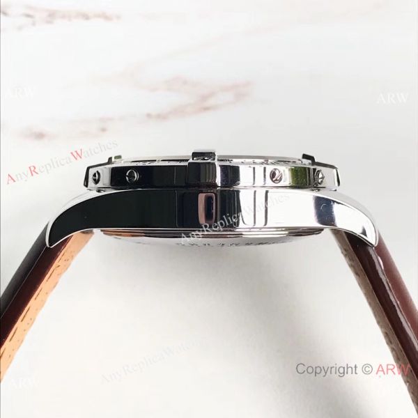 Swiss Grade Breitling Colt Automatic Chronometre 500m Watch White Dial Brown Leather Swiss Grade Breitling Colt Automatic Chronometre 500m Watch White Dial Brown Leather