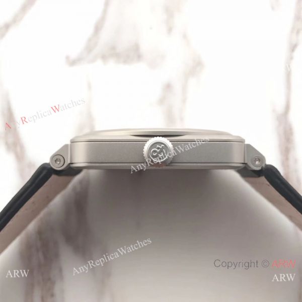 Swiss Fake Bell Ross BR03 100M Frosted Case watch Black Leather Band Swiss Fake Bell Ross BR03 100M Frosted Case watch Black Leather Band
