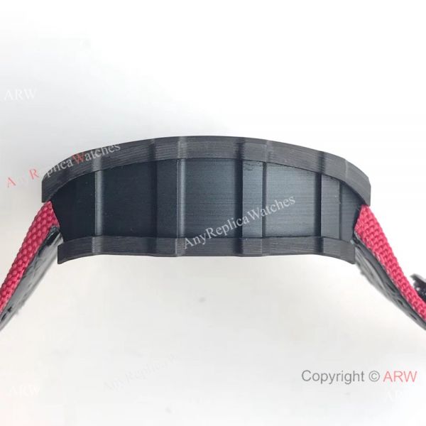 Best Replica Richard Mille RM 35-01 Rafael Nadal watch Carbon Case Red Strap Best Replica Richard Mille RM 35-01 Rafael Nadal watch Carbon Case Red Strap