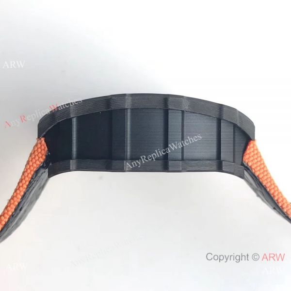 Replica Richard Mille RM 35-01 Rafael Nadal Carbon Watch Orange Nylon Strap Replica Richard Mille RM 35-01 Rafael Nadal Carbon Watch Orange Nylon Strap