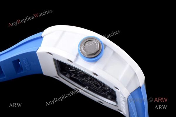 Swiss Richard Mille Bubba Watson RM055 White Ceramic Knockoff Watch Swiss Richard Mille Bubba Watson RM055 White Ceramic Knockoff Watch
