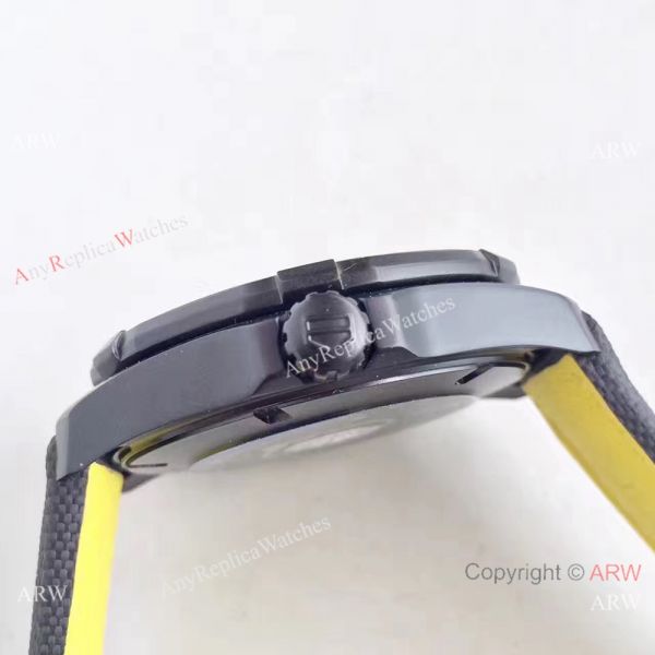 Swiss Grade Copy TAG HEUER Aquaracer Calibre 5 Black Steel 43mm Watch Swiss Grade Copy TAG HEUER Aquaracer Calibre 5 Black Steel 43mm Watch
