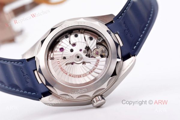 VS Factory Swis Replica Omega Aqua Terra Blue Worldtimer Rubber Band Watch For Men VS Factory Swis Replica Omega Aqua Terra Blue Worldtimer Rubber Band Watch For Men
