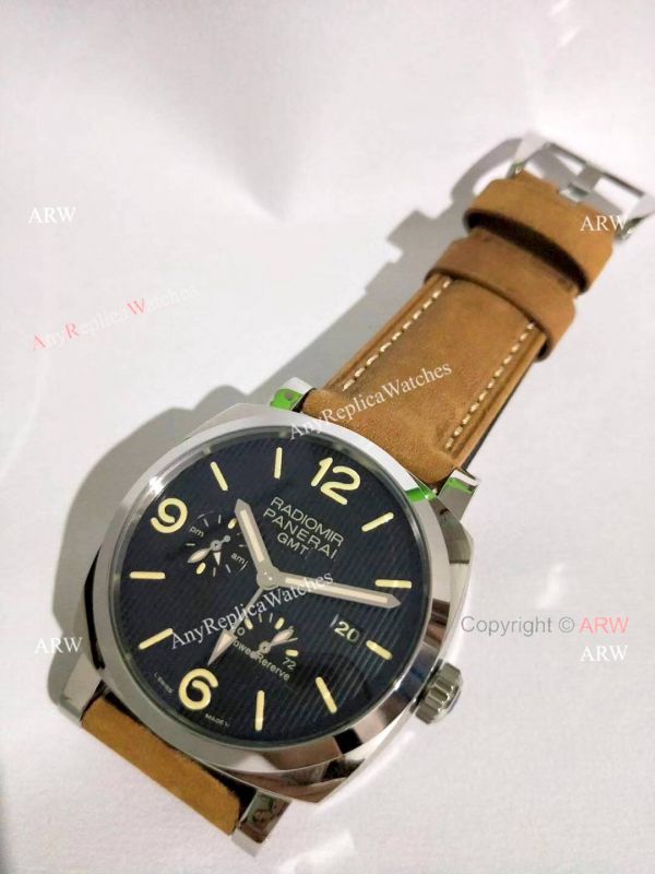 Best Panerai Radiomir GMT Power Reserve Black Dial Watch Pam 658 Best Panerai Radiomir GMT Power Reserve Black Dial Watch Pam 658