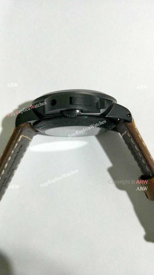 Copy Panerai PAM 441 Luminor GMT Ceramica Watch Black Case Copy Panerai PAM 441 Luminor GMT Ceramica Watch Black Case